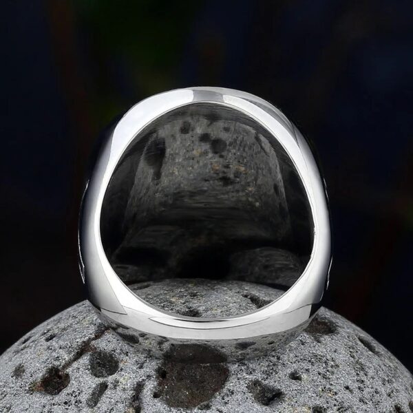 Men`s Fashion Lucky Creative Jesus Cross Ring - Image 3