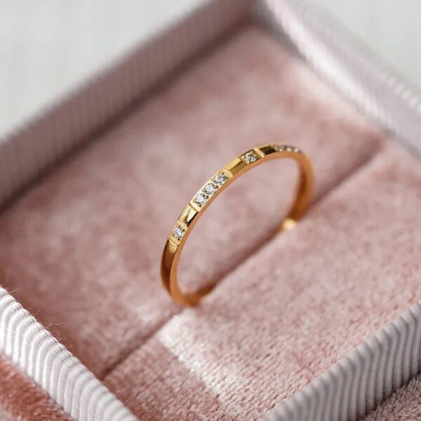 Pave Micro Zircon Ring - Image 2