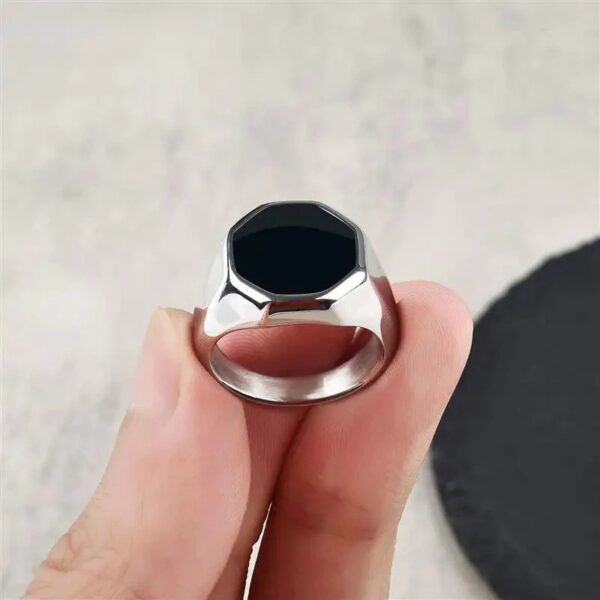 Luxury Style Men's Ring Stainless Steel - Image 2