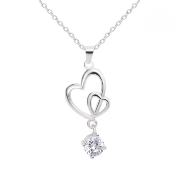jewelry สร้อยคอแฟชั่นประดับจี้หัวใจ n2320