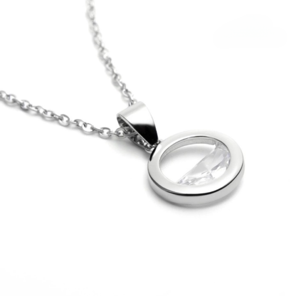 jewelry สร้อยคอสุภาพสตรีจี้เงิน - Image 3